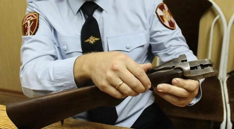 Росгвардейцы Архангельской области изъяли более 20 ед оружия у недобросовестных владельцев
